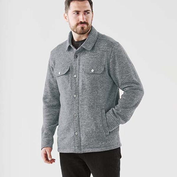 Stormtech Avalante Knitted Fleece Shirt Jacket Thumbnail
